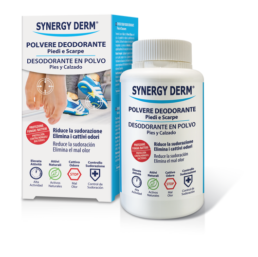 SYNERGY DERM POLVERE DEODORANTE 120 gr